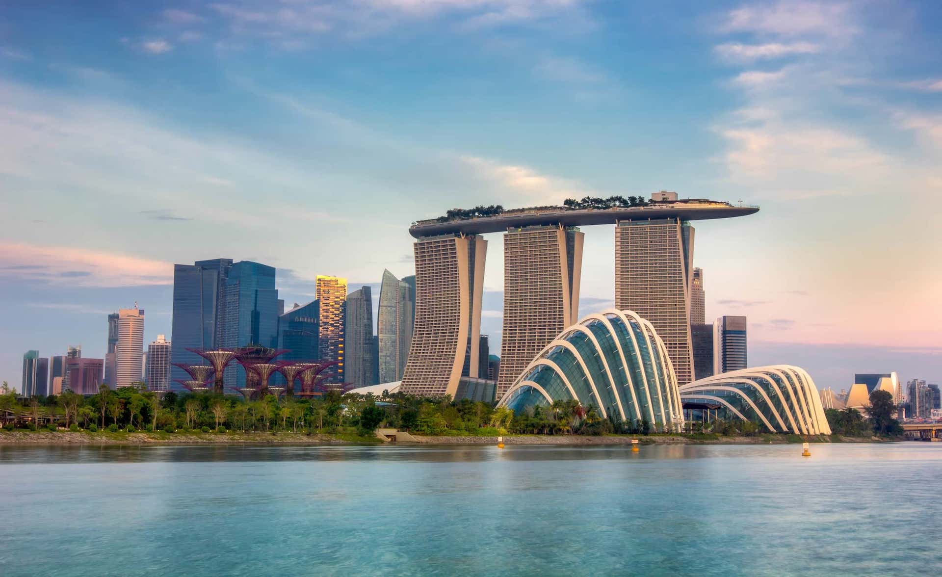 Singapore skyline